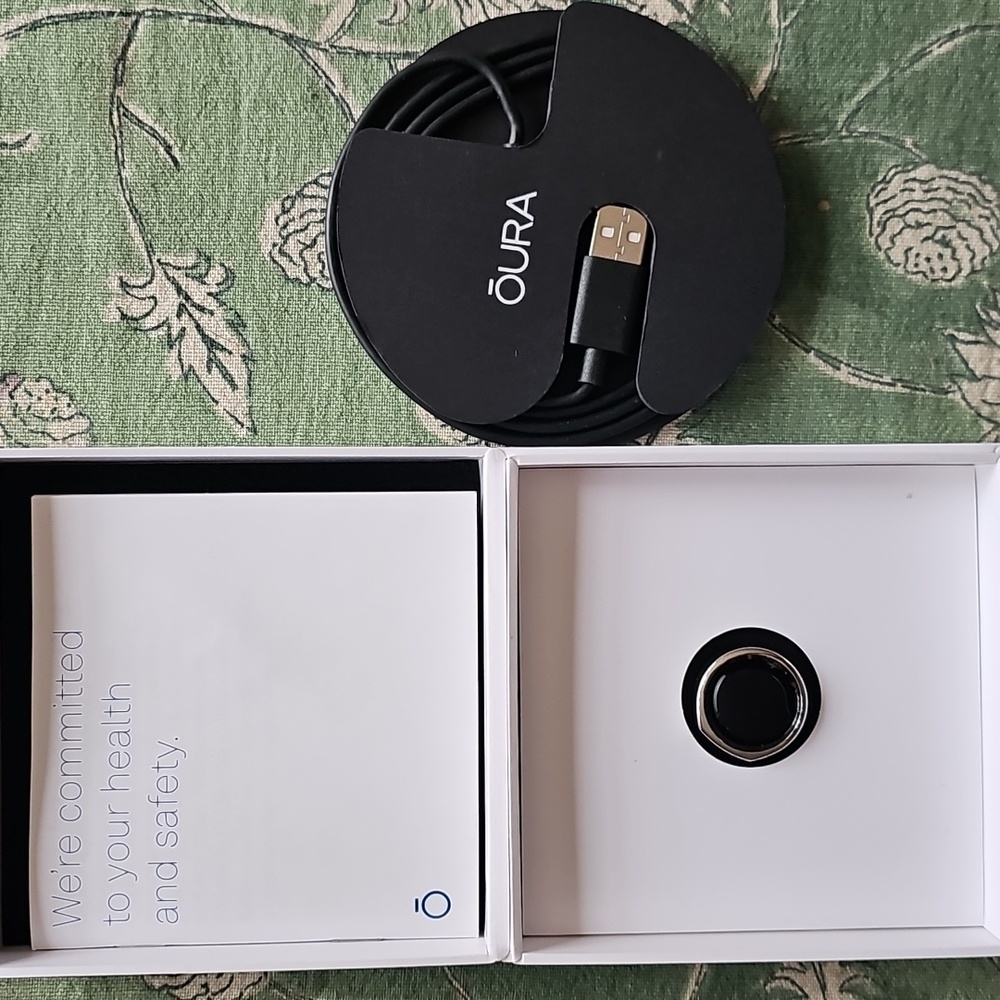 Oura Ring Gen 3 Size 8 Heritage Silver